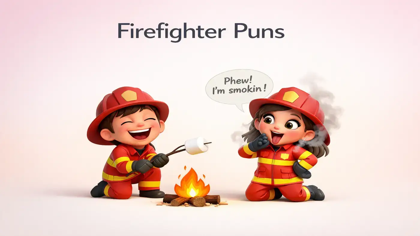 Firefighter Puns