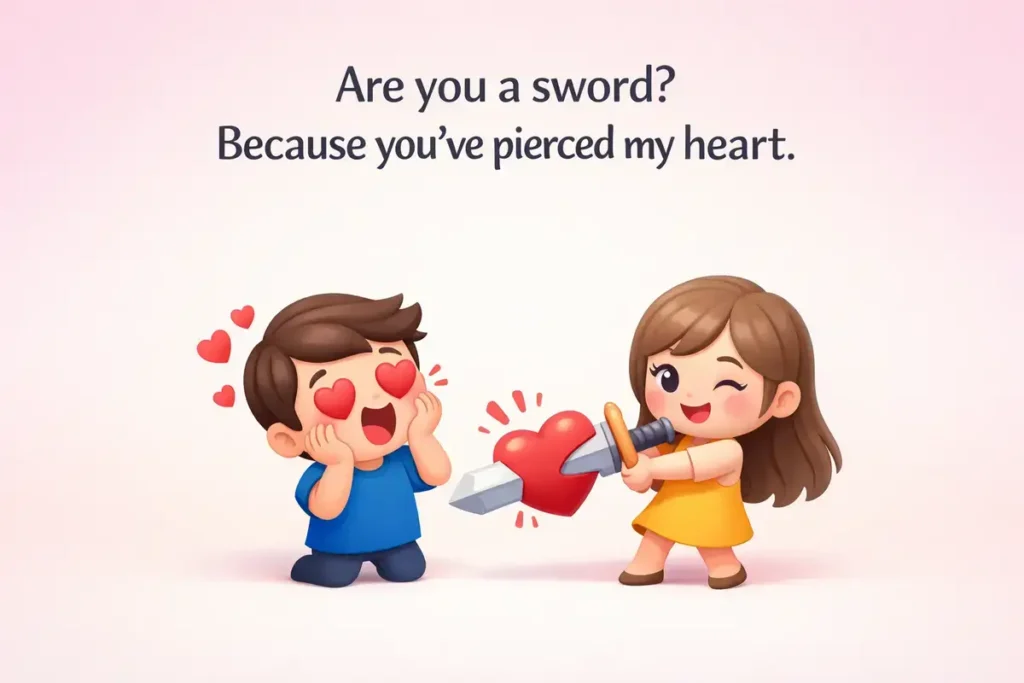 Flirty Sword Pick Up Lines