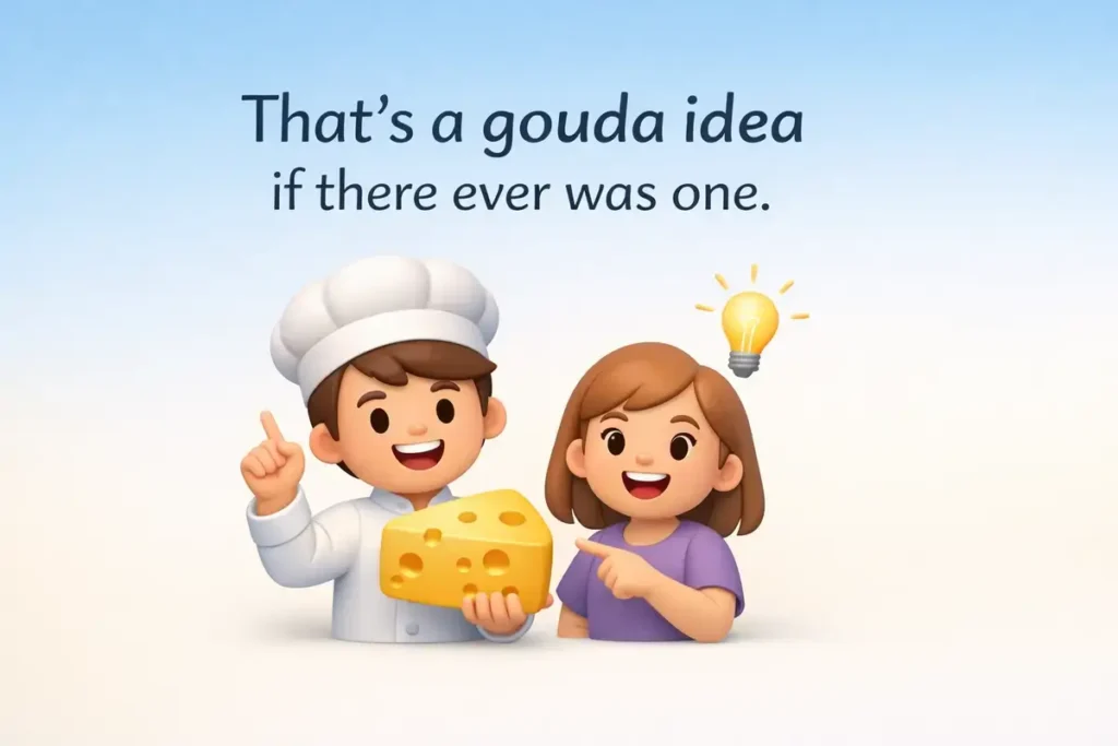Funny Gouda Cheese Puns