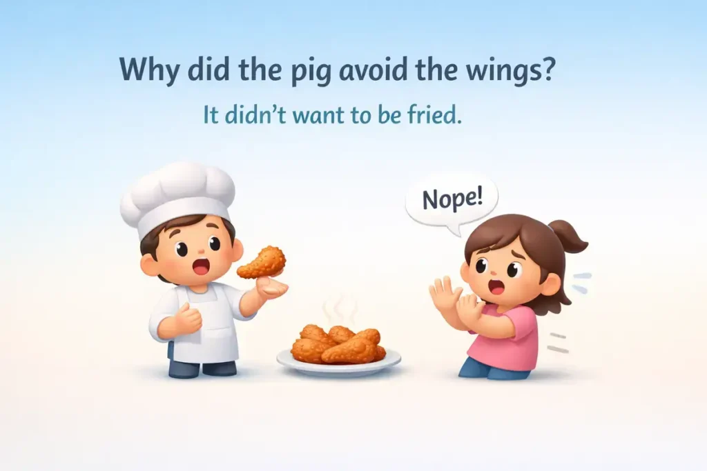 Funny Piggy Wing Puns