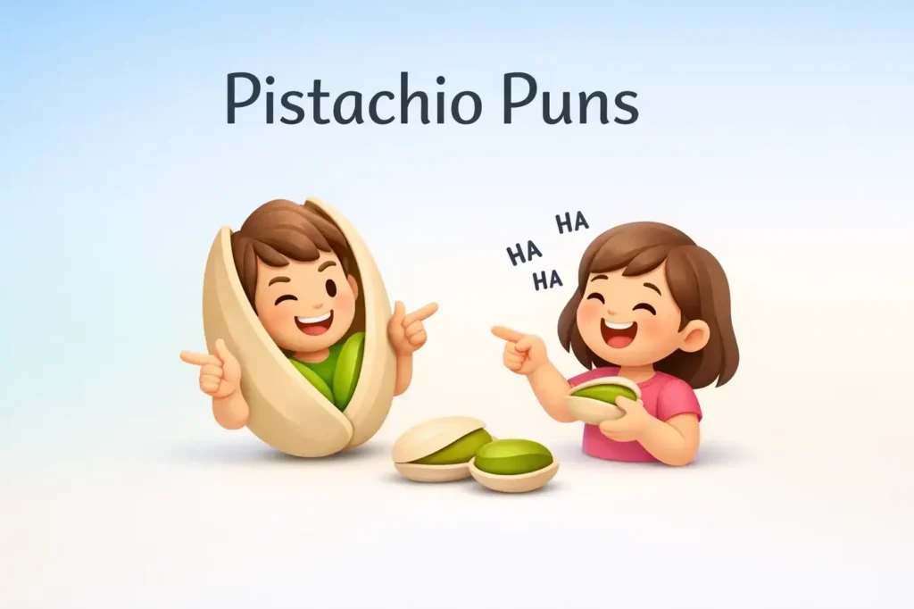 Pistachio Puns Crack-up Lines