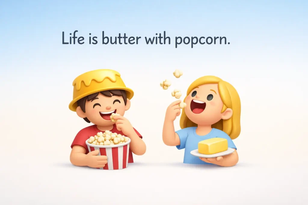 Popcorn Birthday Puns Ideas