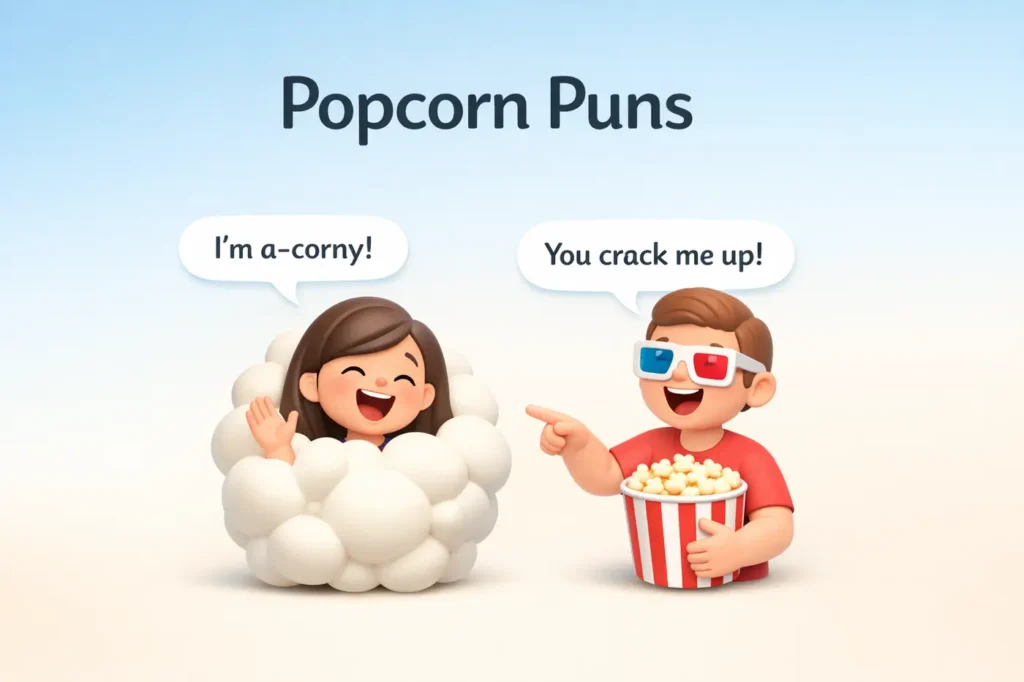 Popcorn Puns That Will Make You Pop