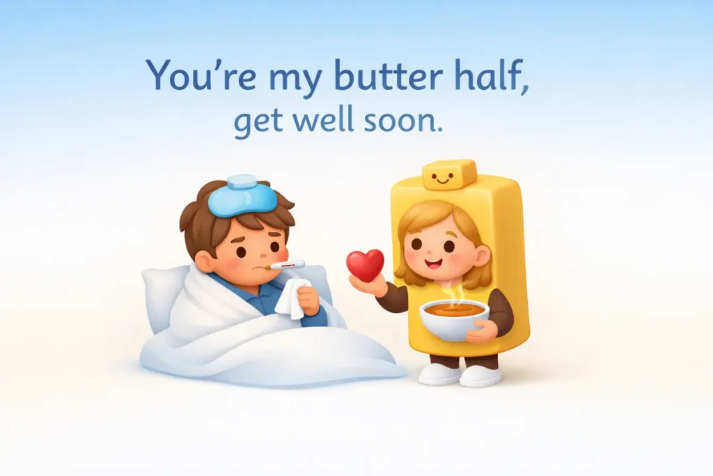 Romantic Get Well Soon jokes