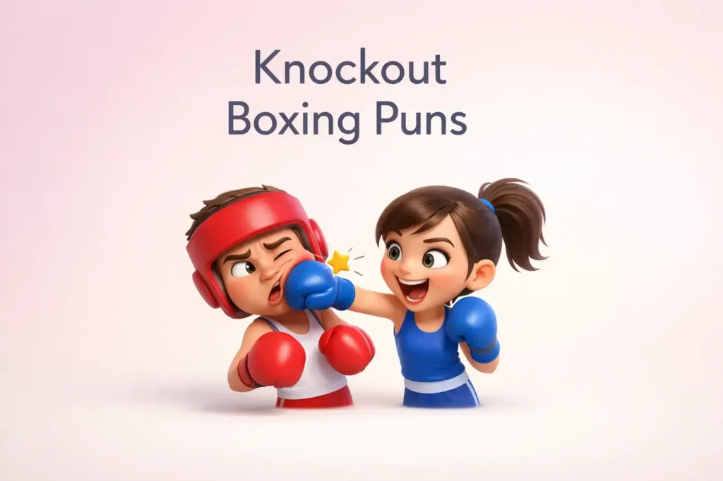 Knockout Boxing Puns