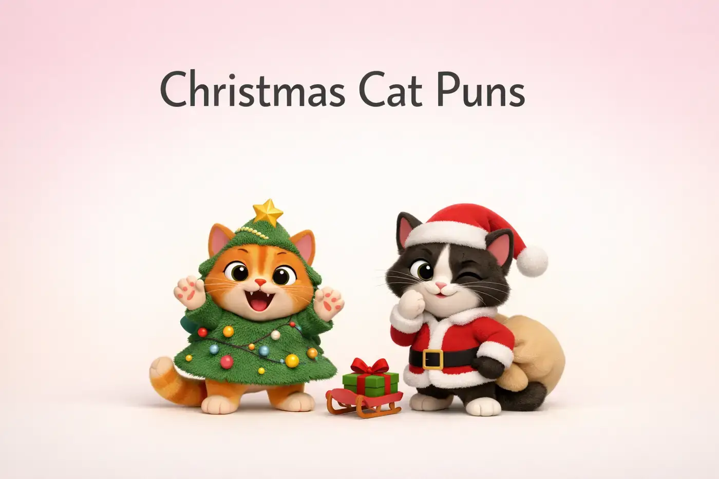 Christmas Cat Puns