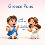 Greece Puns