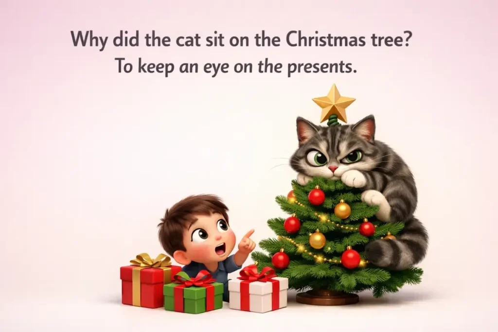 Hilarious Christmas Cat Puns