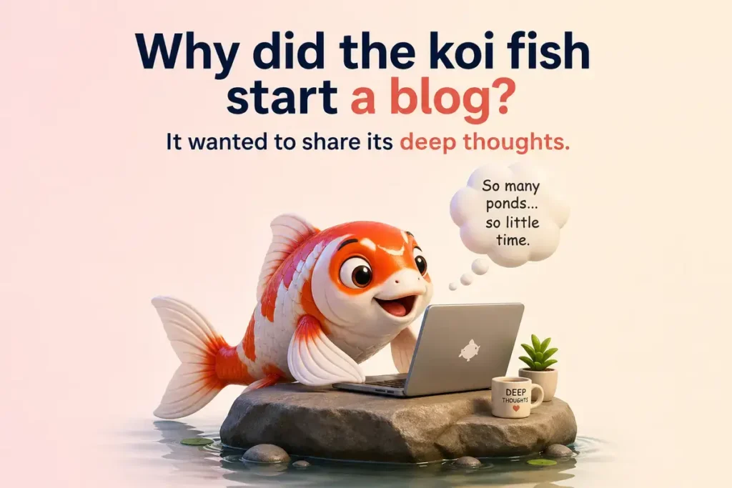 Hilarious Koi Fish Puns