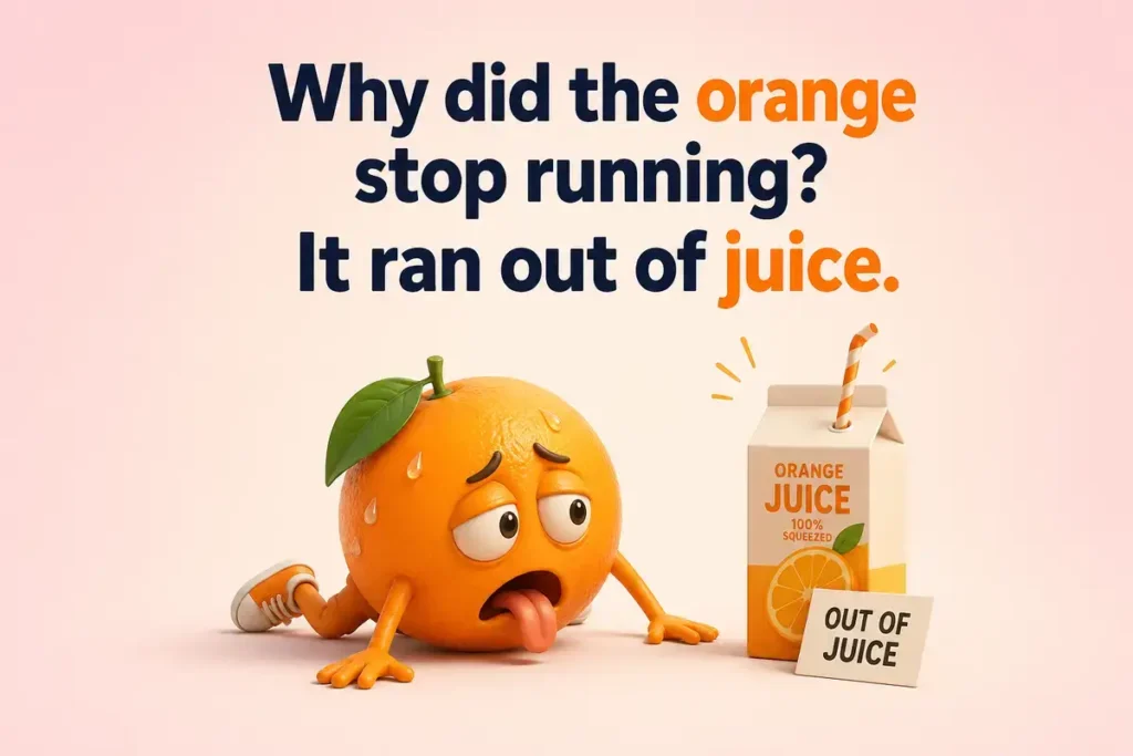Hilarious Orange Puns