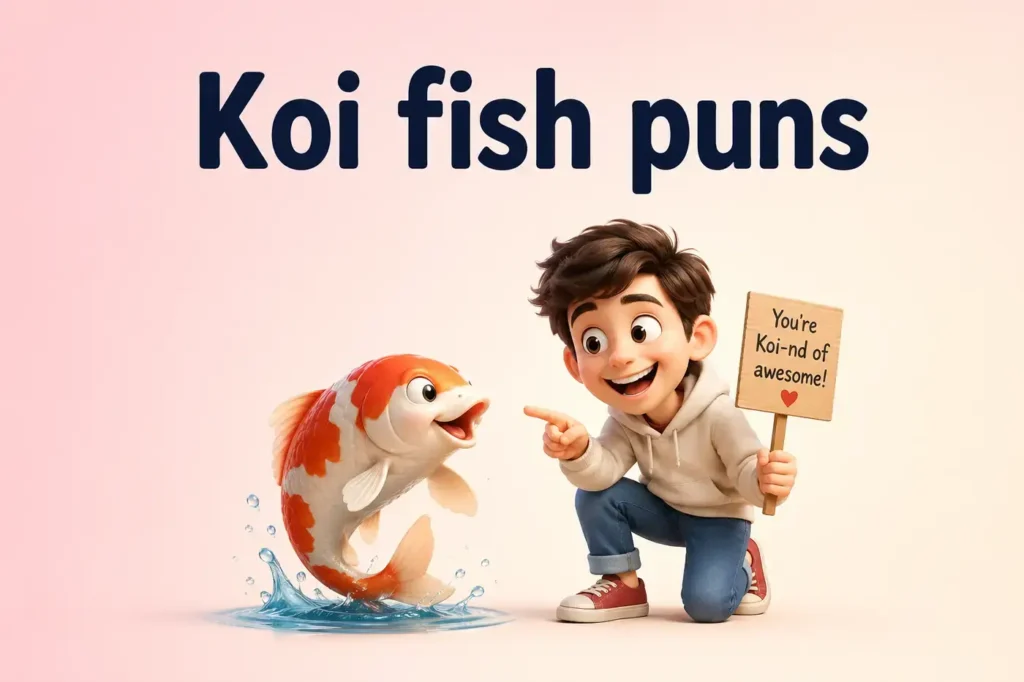 Koi Fish Puns