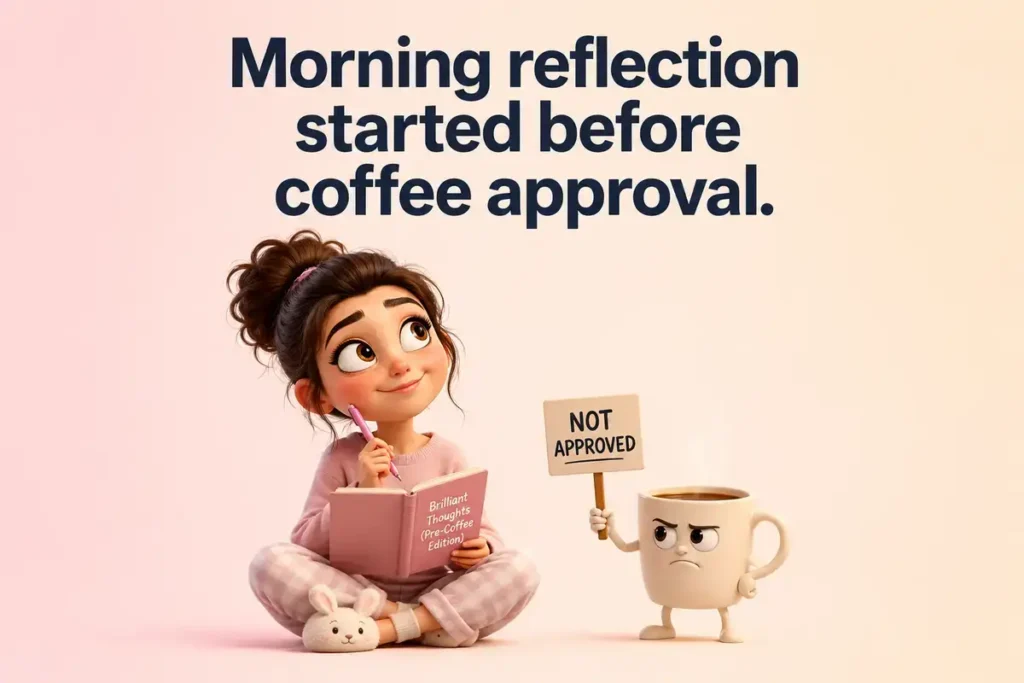 Mirror Puns for Morning Routines
