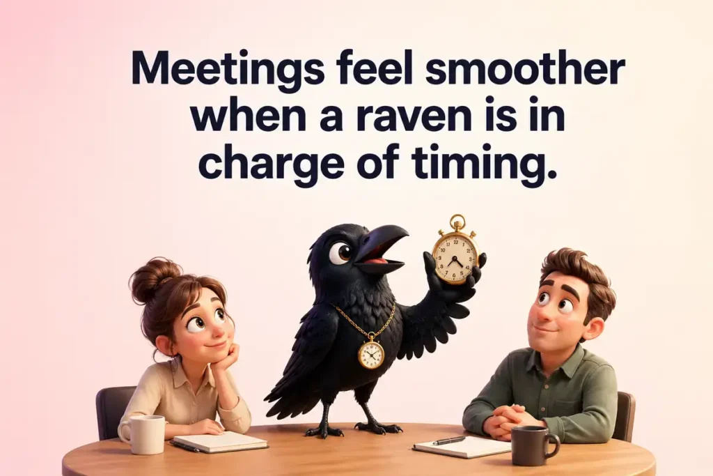 Raven Puns for Work and Office