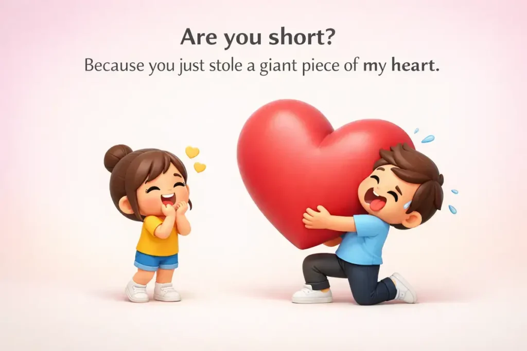 Short People Pick-Up Lines