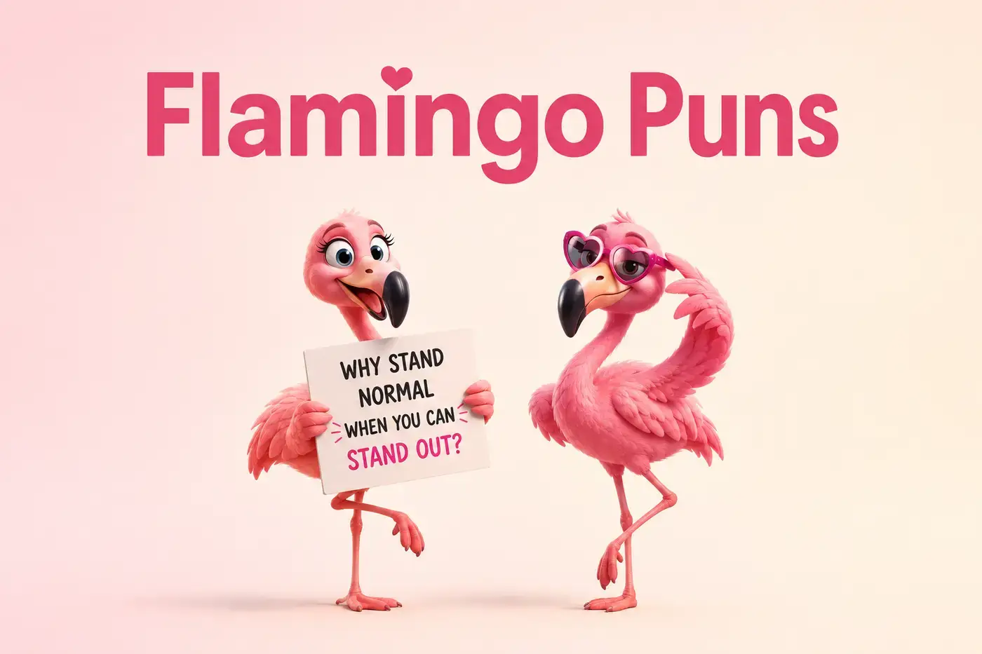 Flamingo Puns