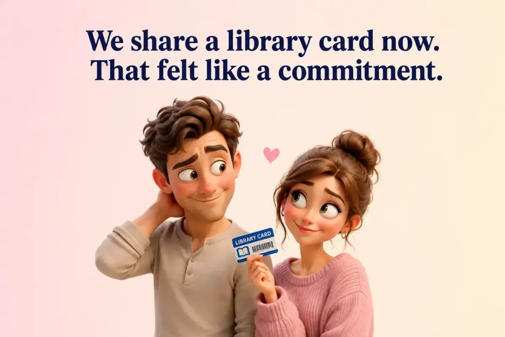 Library Valentines Puns for Nerdy Couples
