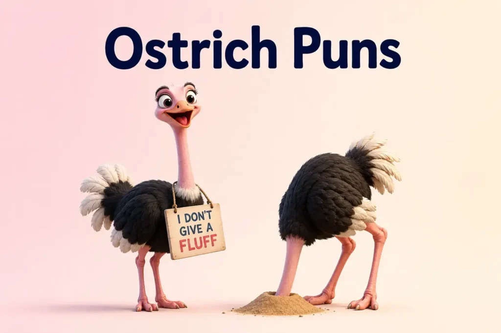 Ostrich Puns