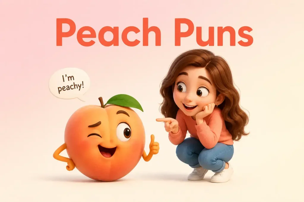 Peach Puns
