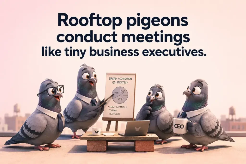 Pigeon Puns For Food Lovers