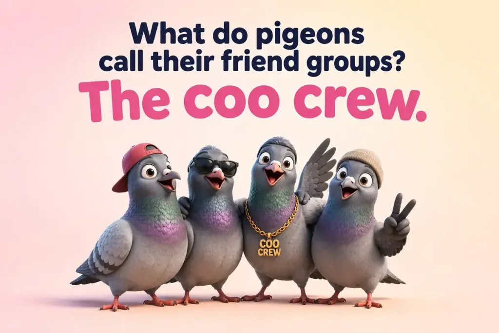 Pigeon Puns In Question And Answer Style