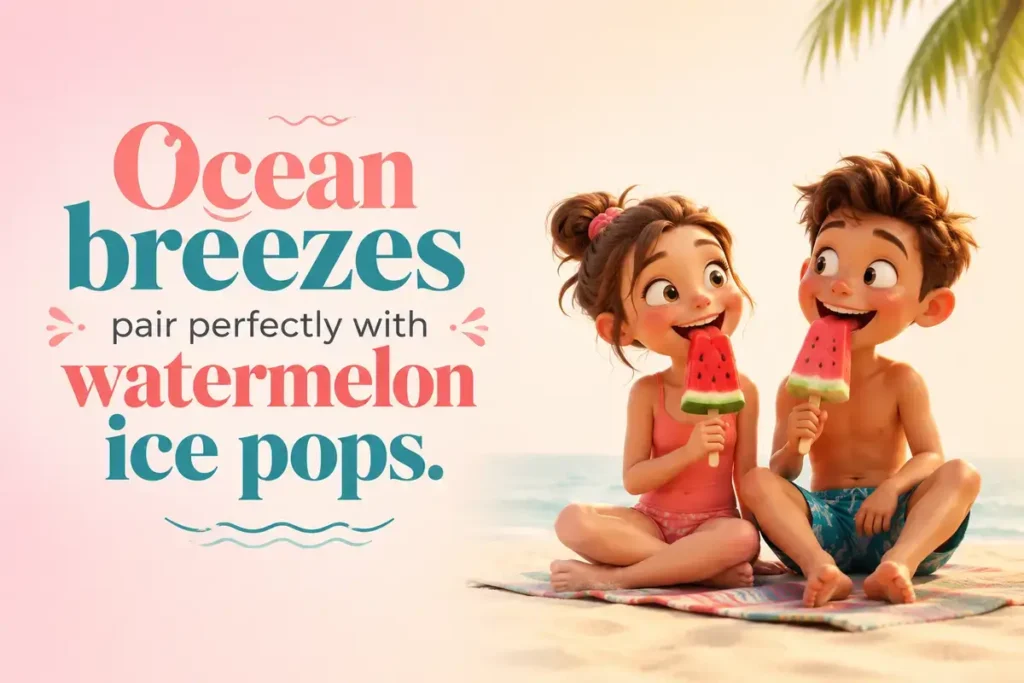 Popsicle Puns For Beach Days