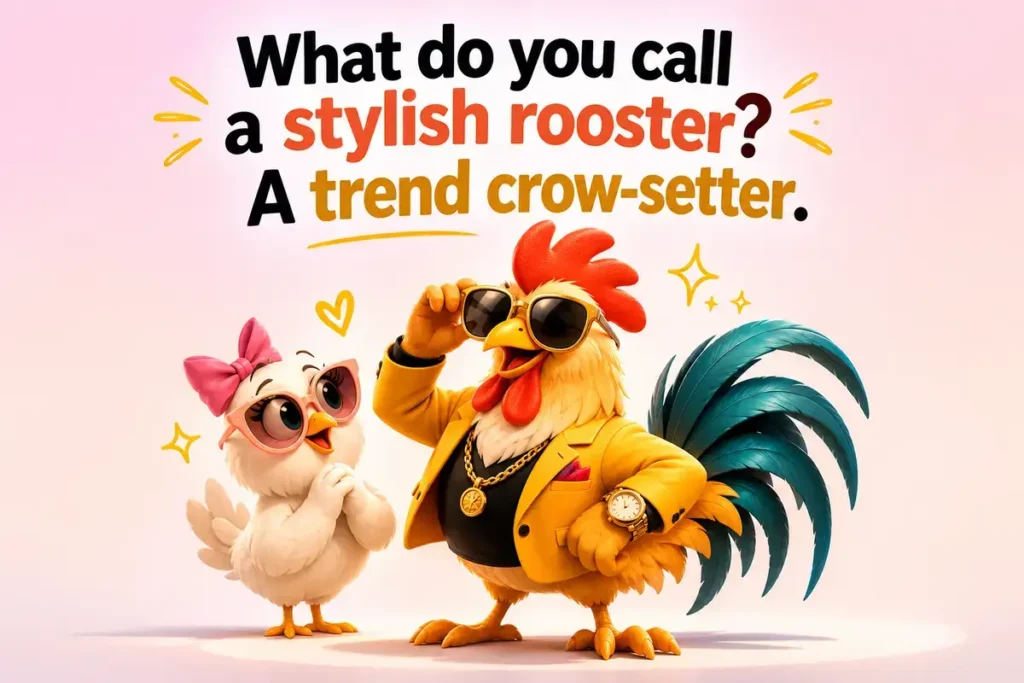 Rooster Puns That Crack You Up