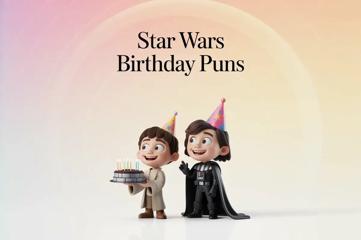 Star Wars Birthday Puns for Force-Filled Fun