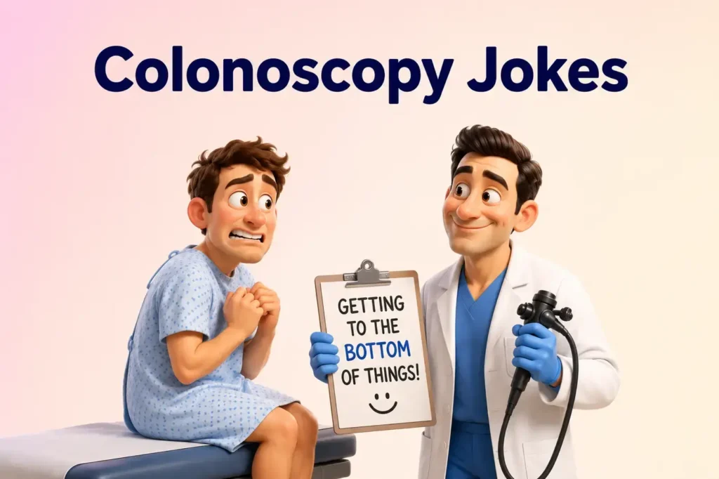 Colonoscopy Jokes Inspired By Medical Instructions
