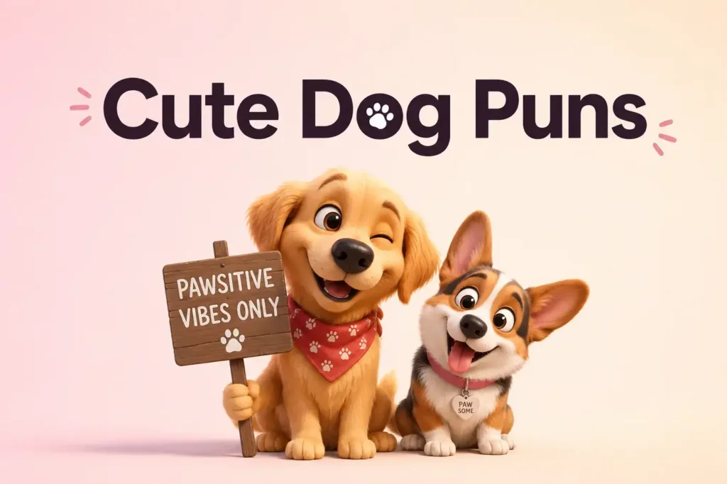 Cute Dog Puns