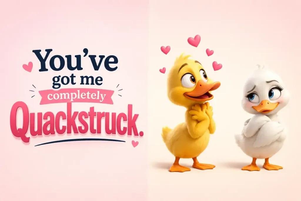 Duck Puns For Love And Flirty Moments