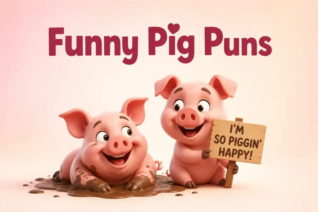 Funny Pig Puns