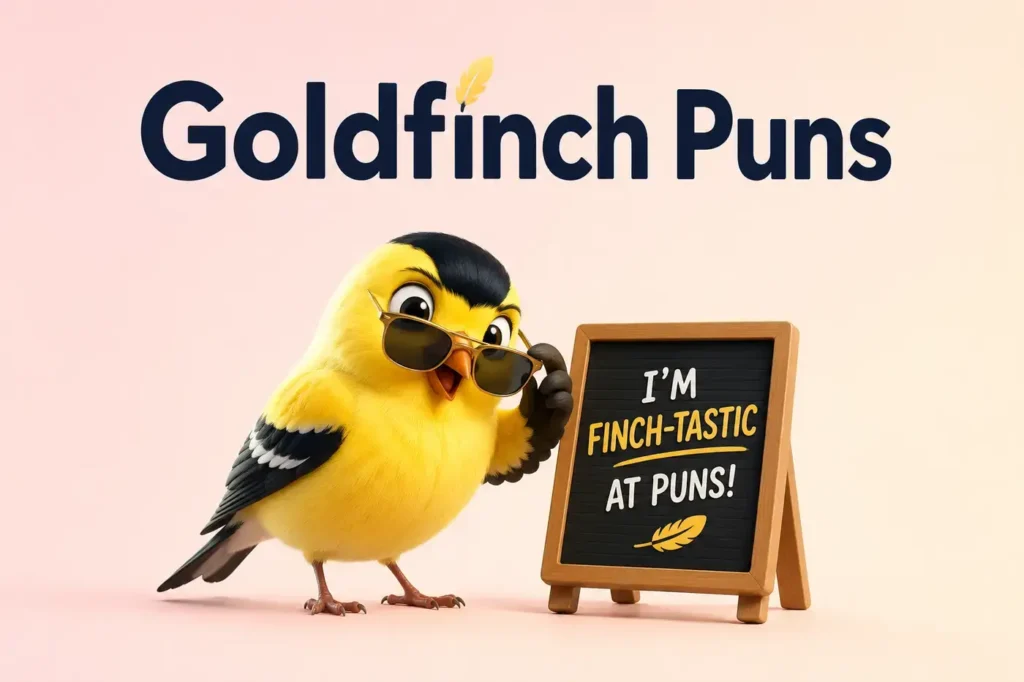 Goldfinch Puns