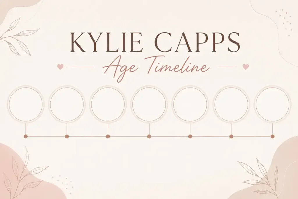 Kylie Capps Age Timeline
