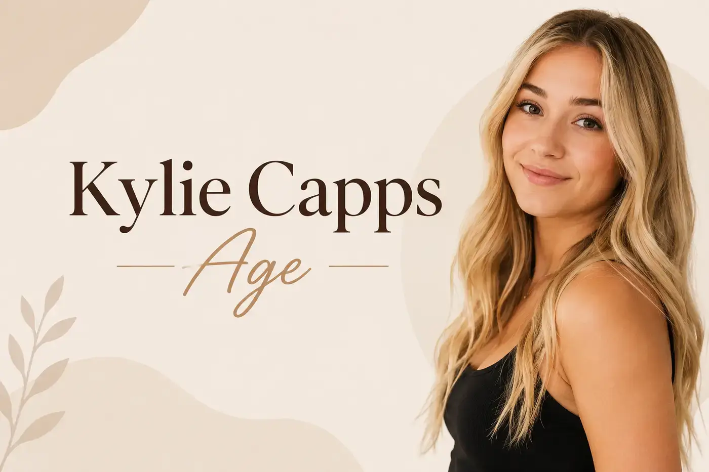 Kylie Capps Age