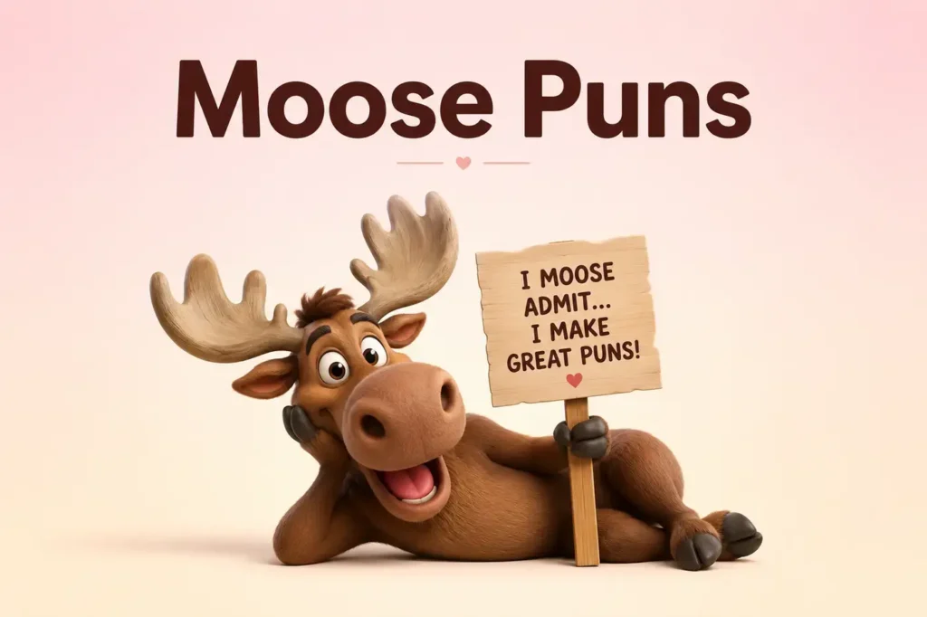 Moose Puns Feature Image
