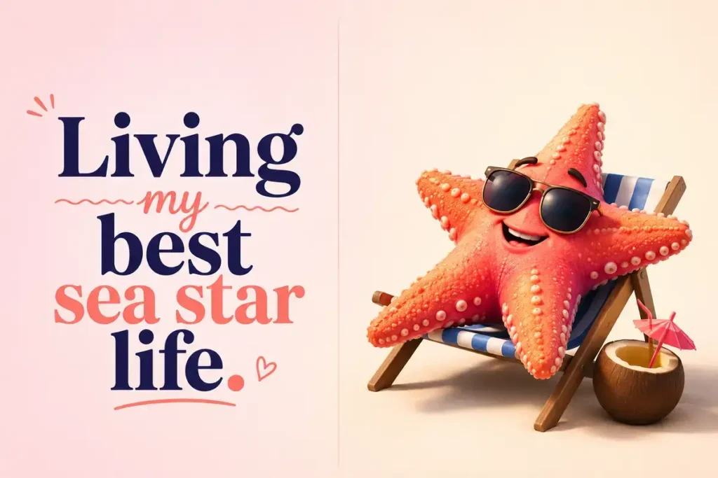 Starfish Puns For Instagram Captions